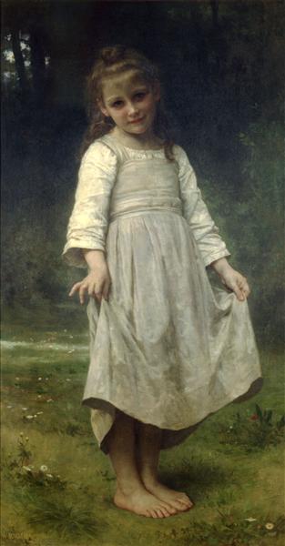 The Curtsey, 1898 - William Adolphe Bouguereau