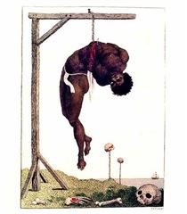 A Negro Hung Alive by the Ribs to a Gallows - William Blake