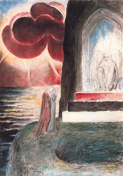 Illustration to Dante's Divine Comedy, Purgatory - William Blake