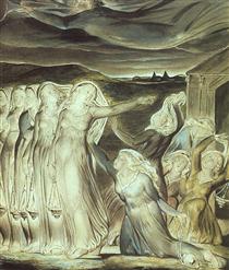 The parable of the wise and foolish virgins - William Blake