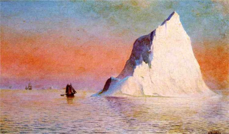 Icebergs - William Bradford