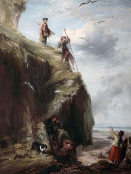 Returning from the Haunts of the Seafowl, 1833 - 威廉·柯林斯