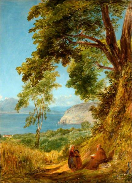Sorrento. Bay of Naples, 1841 - Вільям Коллінз