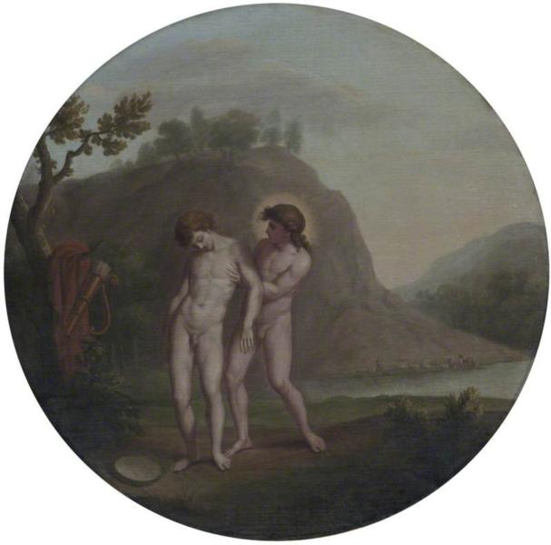 Apollo and Hyacinthus, 1771 - Вільям Гамільтон