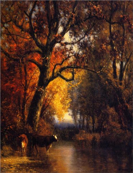 The Water's Edge, 1881 - William Hart