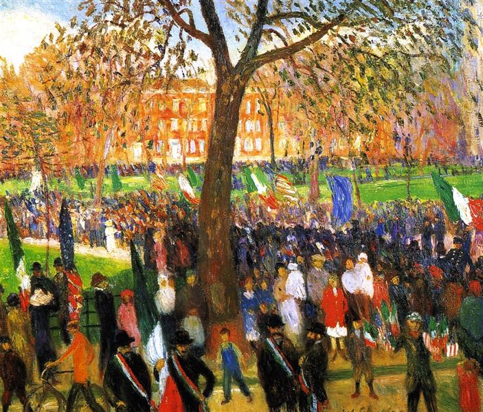 Parade, 1912 - William James Glackens