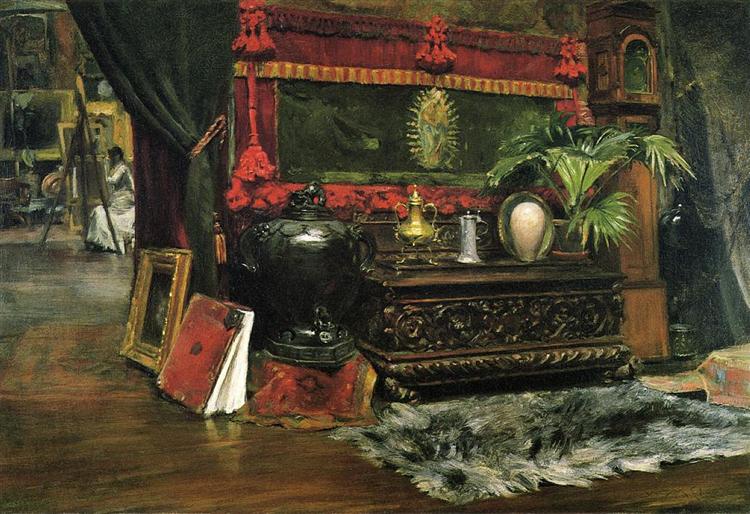 A Corner of My Studio, 1895 - William Merritt Chase