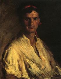 A Young Roman - William Merritt Chase