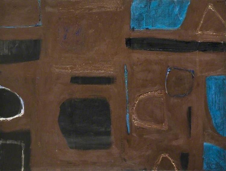Brown and Black, 1960 - Уильям Скотт