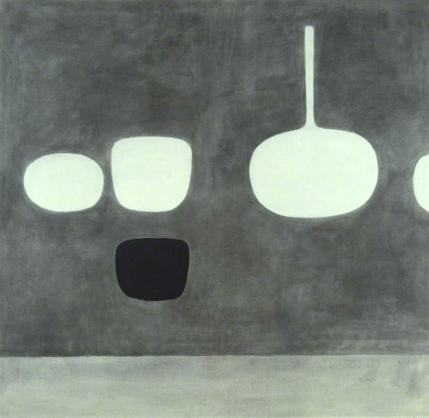 Grey Still Life, 1969 - Уильям Скотт