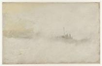 Ship in a Storm - Joseph Mallord William Turner