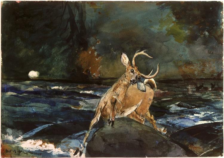 A good shot, 1892 - Winslow Homer