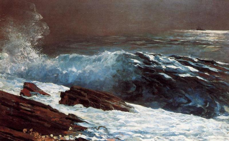 Sunlight on the Coast, 1890 - Winslow Homer - WikiArt.org