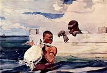 The Turtle Pound - Winslow Homer