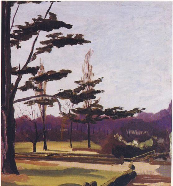 Cedar in the Garden at Breccles - Вінстон Черчилль