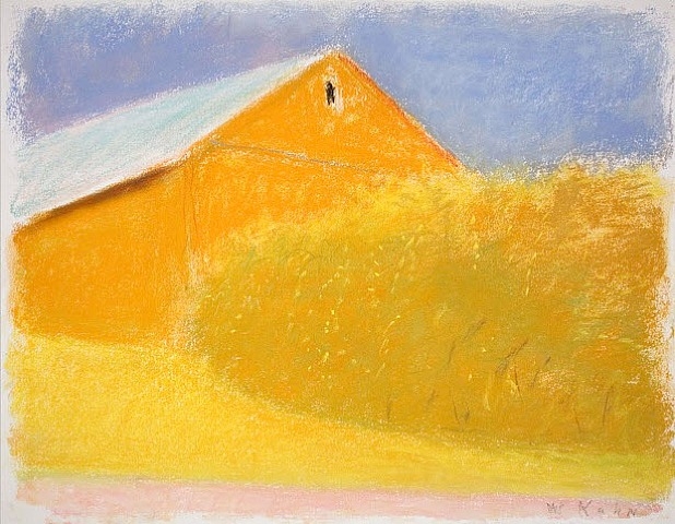 Orange Barn, 2010 - Wolf Kahn
