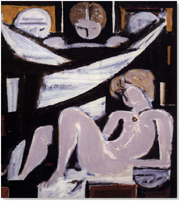 Funerary Composition V, 1963 - Yiannis Moralis