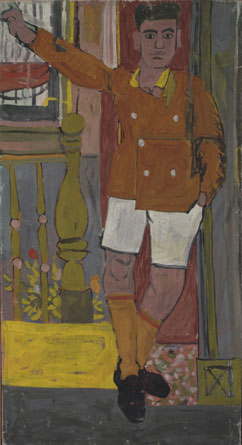 Kid with white short trousers, 1938 - Яніс Царухіс
