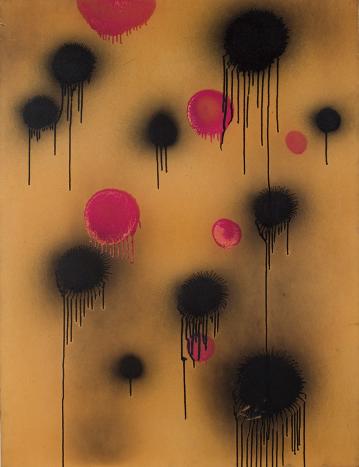 Untitled Color Fire Painting, 1961 - Yves Klein