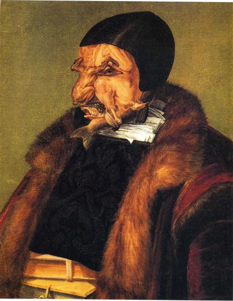 The Lawyer, 1566 - Giuseppe Arcimboldo